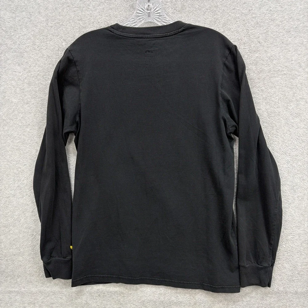 Adidas Mark Gonzales T Shirt Mens Small Black Shmoofoil Painted‎ Long Sleeve Tee